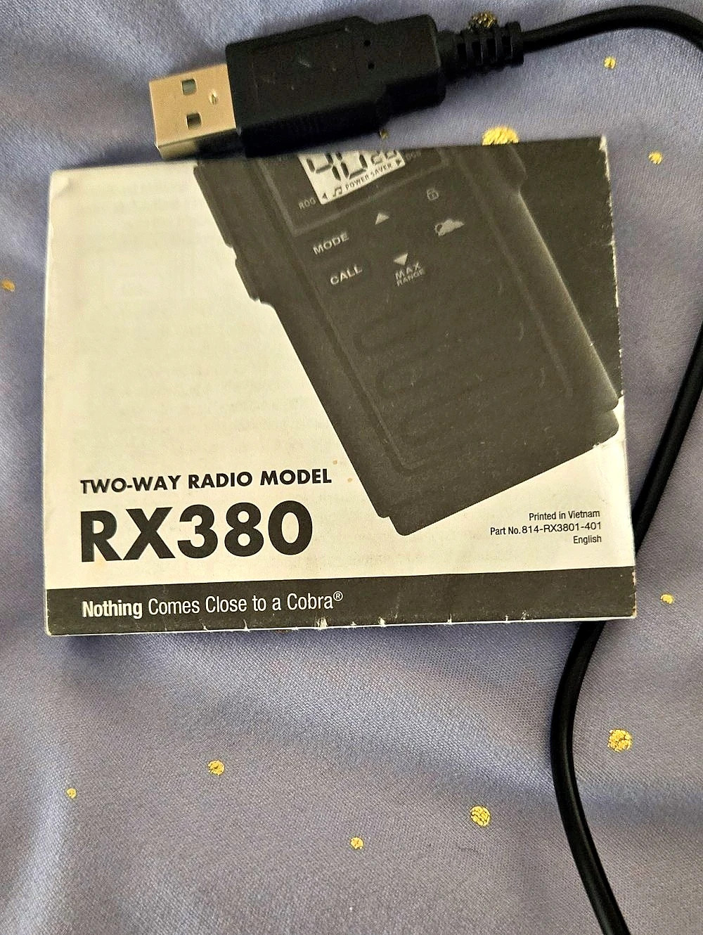 Cobra RX380 MicroTalk Two-Way Radios - Picture 4 of 4